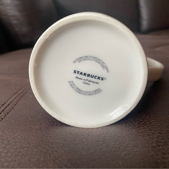 2012 Starbucks Winking Snowman Christmas Holiday 16 oz Coffee Cocoa Tea Mug Cup - Picture 4 of 6